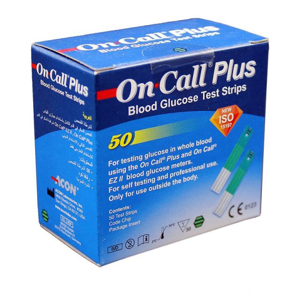 نوار تست قندخون آنکال پلاس Oncall Plus